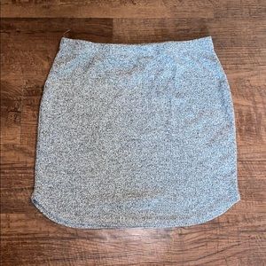 knit bodycon mini skirt